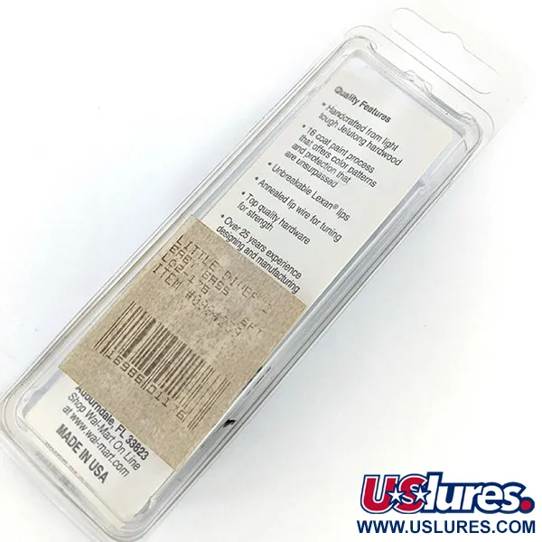 Renegade Little Diver, Шартрез, 11 г, воблер #13984