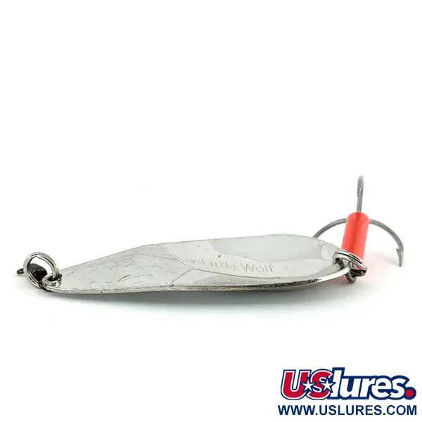  Mepps Little Wolf, срібло, 21 г, блесна коливалка (колебалка) #13995