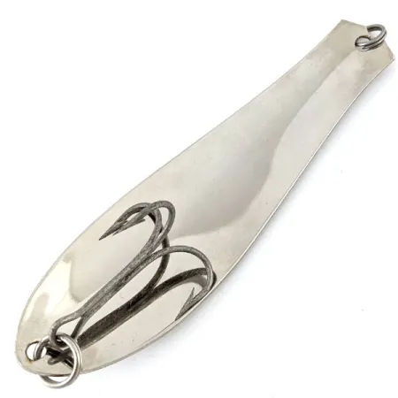 Prescott Spinner Big Doctor 285, нікель/червоні крапки, 28 г, блесна коливалка (колебалка) #14020