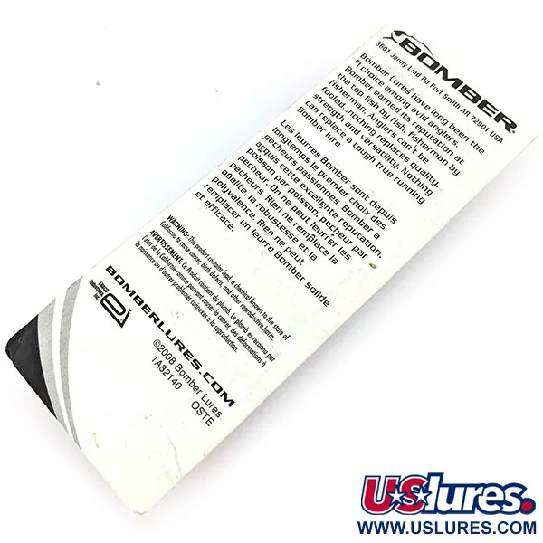 Bomber All Water Jerkbait, Pearl Black Back , 9 г, воблер #14033