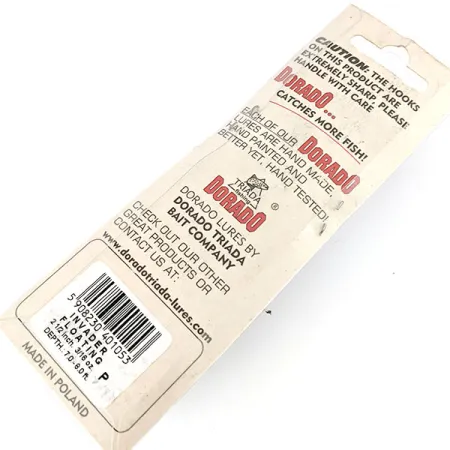 Triada Dorado  Dorado Invader, Окунь, 6 г, воблер #14040