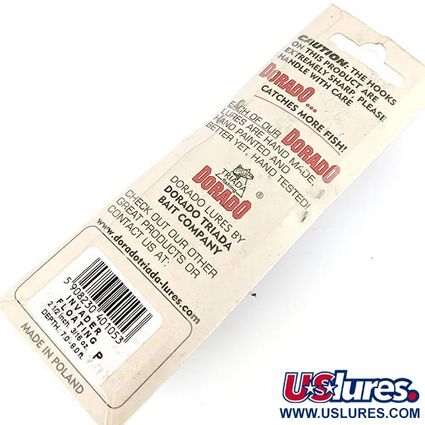 Triada Dorado  Dorado Invader, Окунь, 6 г, воблер #14040