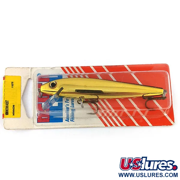  Rebel Minnow Asst, золото, 9 г, блесна коливалка (колебалка) #17499