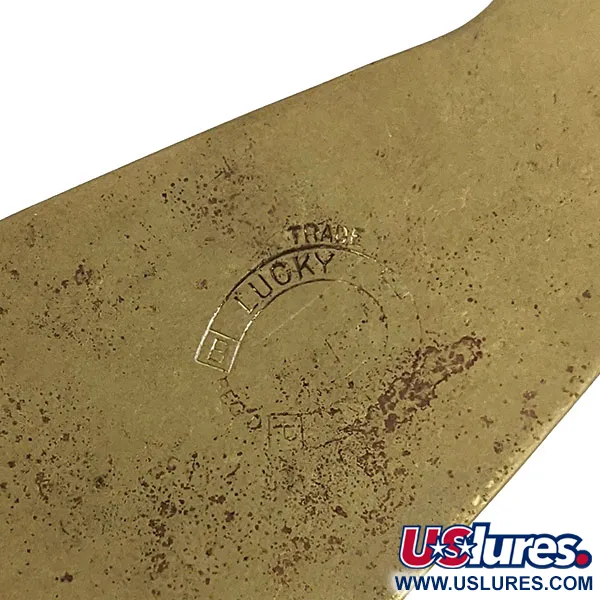  Lucky Strike HEAVY, матова латунь, 40 г, блесна коливалка (колебалка) #14085