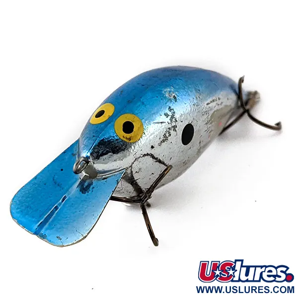 ​Norman Big N, срібло/синій, 14 г, воблер #14089