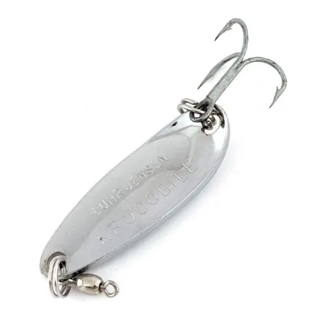 Luhr Jensen Krocodile, карбований нікель, 9 г, блесна коливалка (колебалка) #14095
