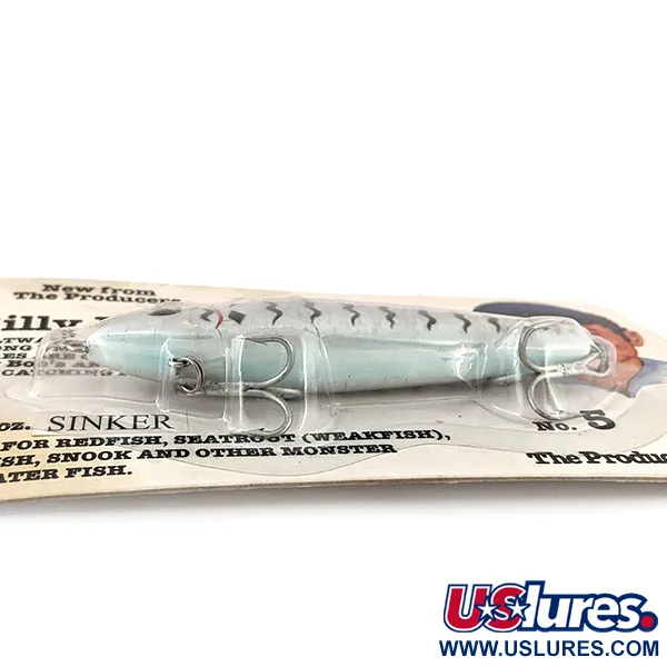 Producers Billy Bob's Tripple "B", райдужний блакитний/чорний, 17 г, воблер #14106