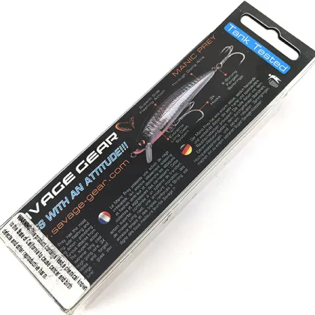 Okuma Savage Gear Manic Prey, райдужна форель, 22 г, воблер #14115