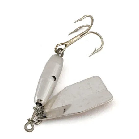 Jake's Lures Jake's Stream-a-Lure, нікель/червоний, 4,5 г, блешня оберталка (вертушка) #16045