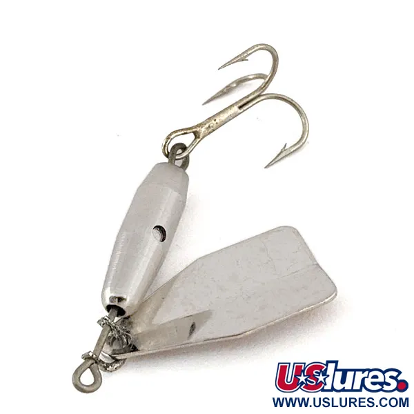 Jake's Lures Jake's Stream-a-Lure, Хром/червоний, 4,5 г, блешня оберталка (вертушка) #15659