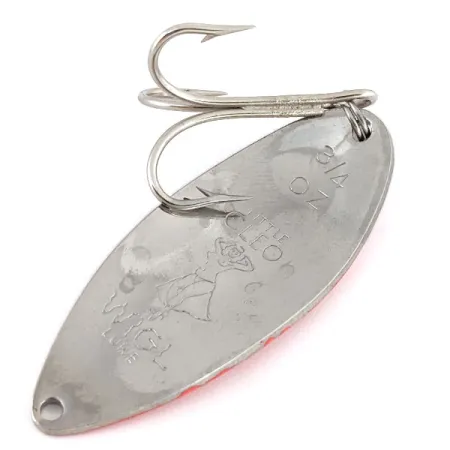 Seneca Little Cleo (Hula Girl), нікель/помаранчевий, 21 г, блесна коливалка (колебалка) #14169