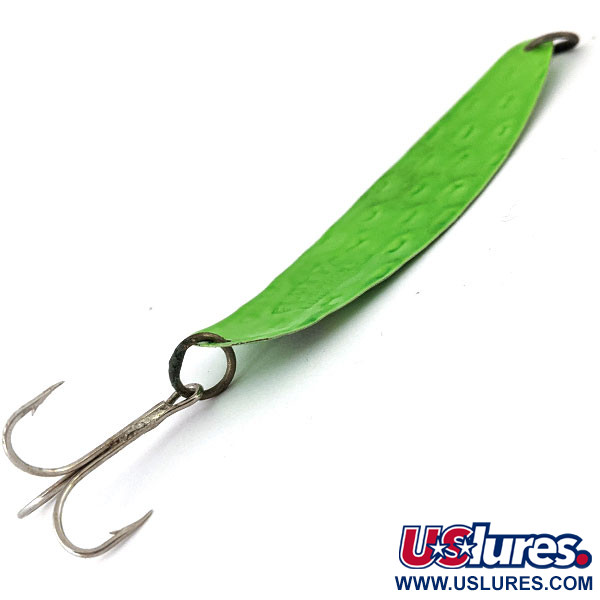  Luhr Jensen Flutter Spoon, зелений, 6 г, блесна коливалка (колебалка) #14181