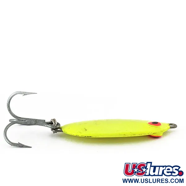  Bomber Slab Spoon, жовтий, 21 г, блесна коливалка (колебалка) #14186