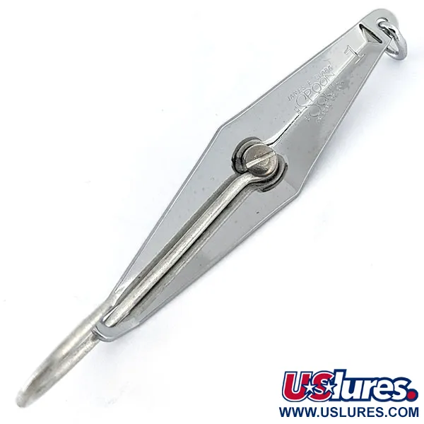 James E. Clark  ​Clark Spoon, нікель, 8 г, блесна коливалка (колебалка) #14193