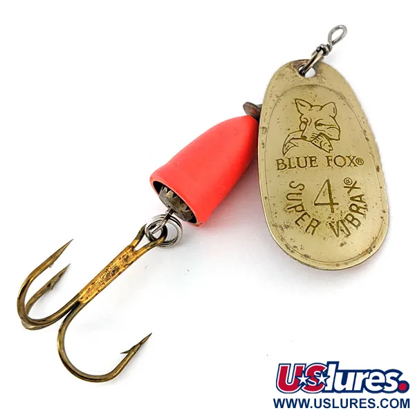  Blue Fox Super Vibrax 4, золото, 10,5 г, блешня оберталка (вертушка) #14198