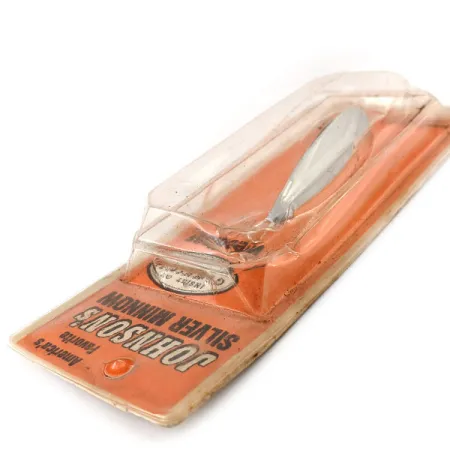 Незачіпляйка Johnson Silver Minnow покриття сріблом, 1970-х