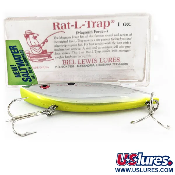 Bill Lewis Rat-L-Trap Magnum, 28 г, воблер #14207