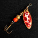  Mepps Aglia Long 0, червоний/бронза, 3 г, блешня оберталка (вертушка) #14224