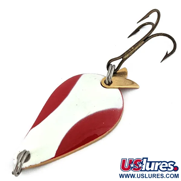 Acme K.O. Wobbler, червоний/білий/золото, 7 г, блесна коливалка (колебалка) #14232