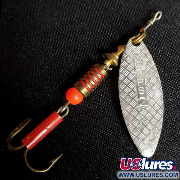  Mepps Aglia Long 2, срібло, 7,4 г, блешня оберталка (вертушка) #14257