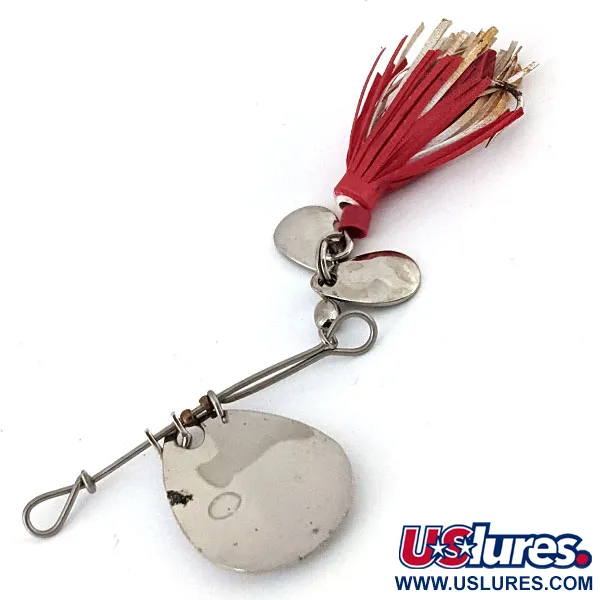 Hildebrandt Spinners Hildebrandt 3, нікель/червоний, 2,5 г, блешня оберталка (вертушка) #14260