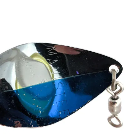 Luhr Jensen ​Manistee 3, срібло/синій, 9 г, блесна коливалка (колебалка) #14270