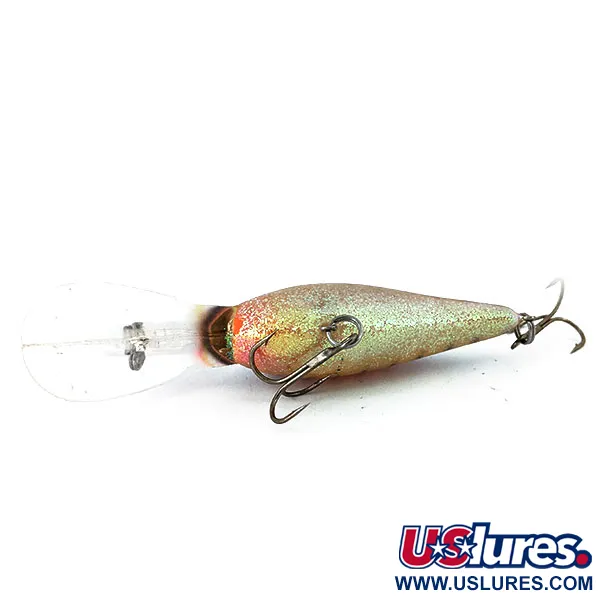 Norman DD14, Окунь з покриттям зеленим гліттером, 16 г, воблер #14288