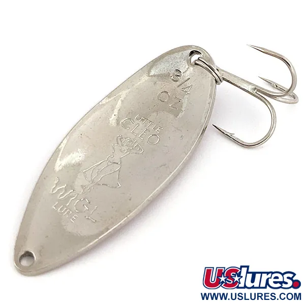 Seneca Little Cleo (Hula Girl), нікель/червоний, 21 г, блесна коливалка (колебалка) #14294