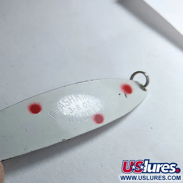 Acme Flash-King Wobbler, білий/червоний, 11 г, блесна коливалка (колебалка) #14304