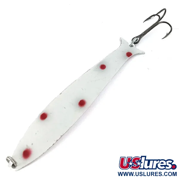 Acme Flash-King Wobbler, білий/червоний, 11 г, блесна коливалка (колебалка) #14304