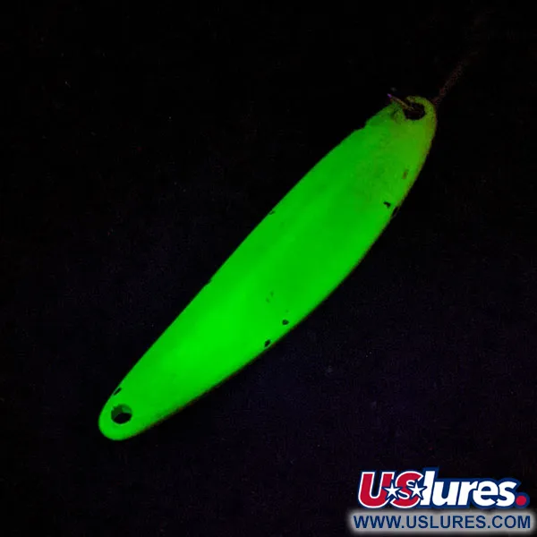  Bay de Noc Swedish Pimple #6 UV (світиться в ультрафіолеті), Шартрез, 14 г, блесна коливалка (колебалка) #14309