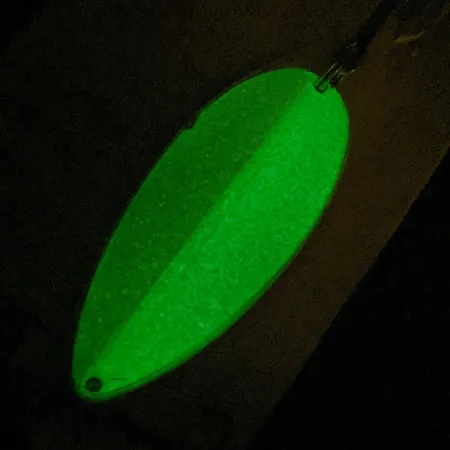 TODDCO Main Liner (світиться в темряві), білий/жовтий/нікель, 21 г, блесна коливалка (колебалка) #14310