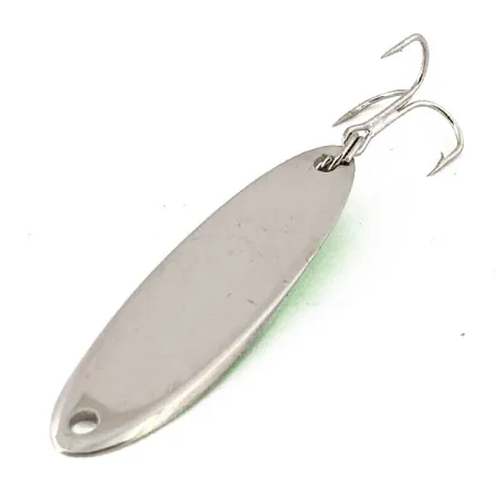 Acme Kastmaster UV (світиться в ультрафіолеті), Хром/зелений, 10,5 г, блесна коливалка (колебалка) #16279