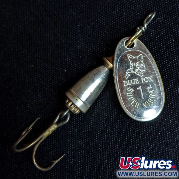  Blue Fox Vibrax 1, срібло, 4 г, блешня оберталка (вертушка) #14328