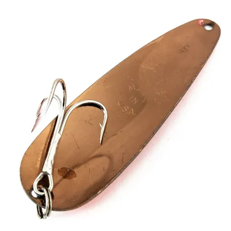 Worth Chippewa Steel Spoon, рожевий/білий/мідь, 17 г, блесна коливалка (колебалка) #14332