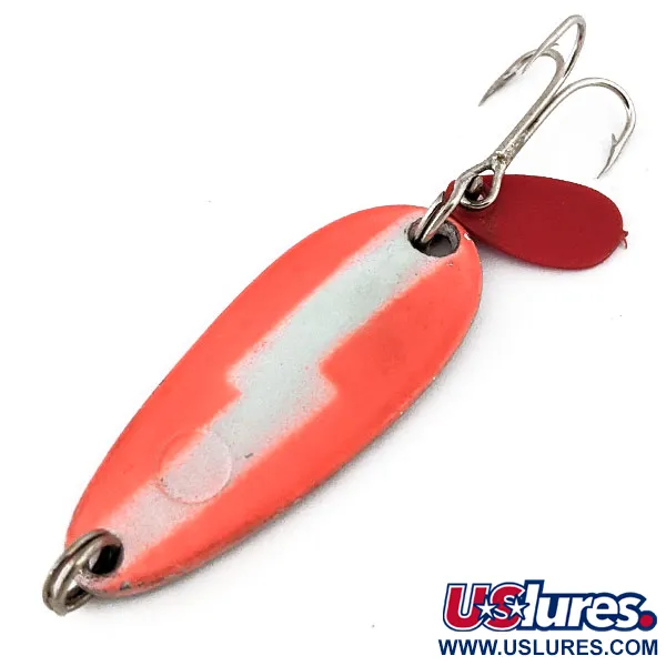 Luhr Jensen ​Les Davis Hotrod, білий/рожевий/нікель, 7 г, блесна коливалка (колебалка) #14335