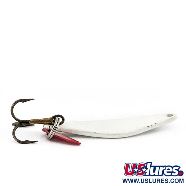  Bay de Noc Do-Jigger, білий перламутр/зелений, 5 г, блесна коливалка (колебалка) #14339