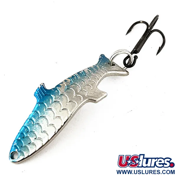  Acme Phoebe, нікель/синій, 2,5 г, блесна коливалка (колебалка) #14341
