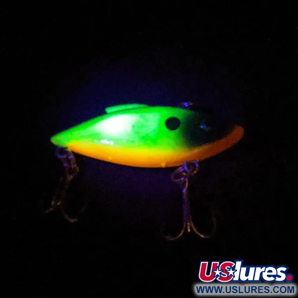 Bill Lewis Rat-L-Trap RT 09 UV (світиться в ультрафіолеті), RT 09 CHARTREUSE/BLACK BACK, 5 г, воблер #14352