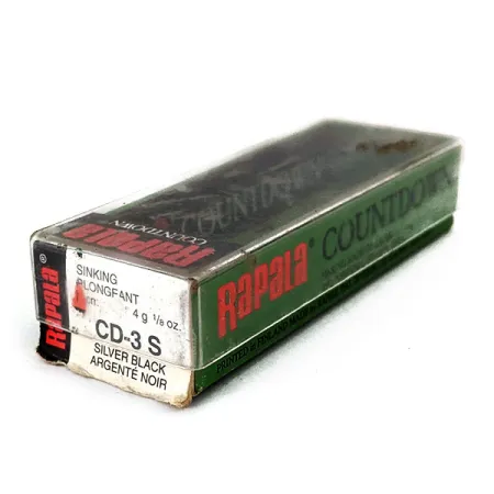 Rapala Countdown S3, S (Silver), 4 г, воблер #14372