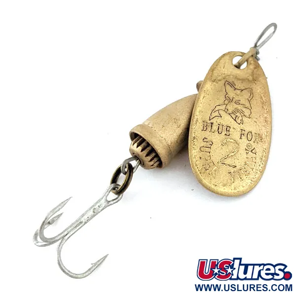  Blue Fox Super Vibrax 2, матова латунь, 6 г, блешня оберталка (вертушка) #14387