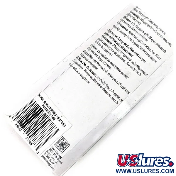 Berkley Frenzy Diver, Tiger, 12 г, воблер #14392