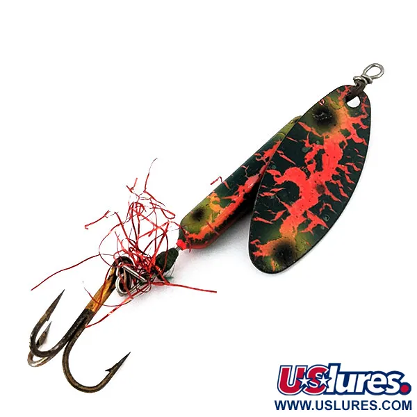 Yakima Bait Worden’s Original Rooster Tail, Frog, 12 г, блешня оберталка (вертушка) #14396