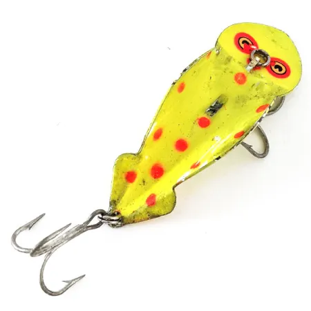 Other Buck Perry Spoonplug UV (світиться в ультрафіолеті), неоновий жовтий/червоний, 10 г #14400