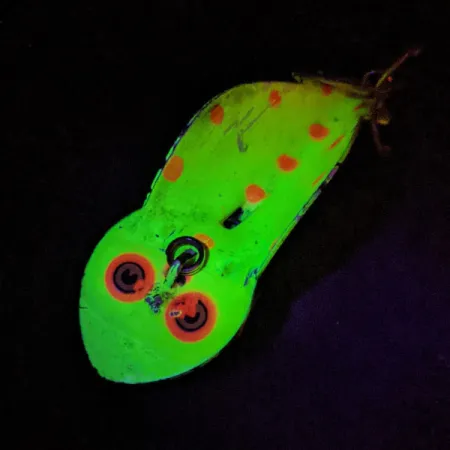 Other Buck Perry Spoonplug UV (світиться в ультрафіолеті), неоновий жовтий/червоний, 10 г #14400