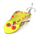  Buck Perry Spoonplug UV (світиться в ультрафіолеті), неоновий жовтий/червоний, 10 г, воблер #14400