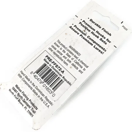 Wahoo Key Largo Swim'n Fin (шумовий), пількер UV (світиться в ультрафіолеті), Fire Tiger, 11 г, блесна коливалка (колебалка) #17799