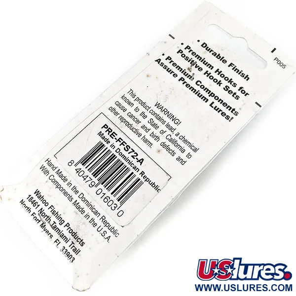  ​Wahoo Key Largo Swim'n Fin, пількер, шумовая камера, , 7 г, блесна коливалка (колебалка) #14413