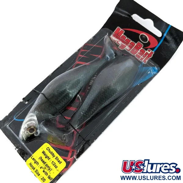 Mega Bait Chubby Shad, силікон