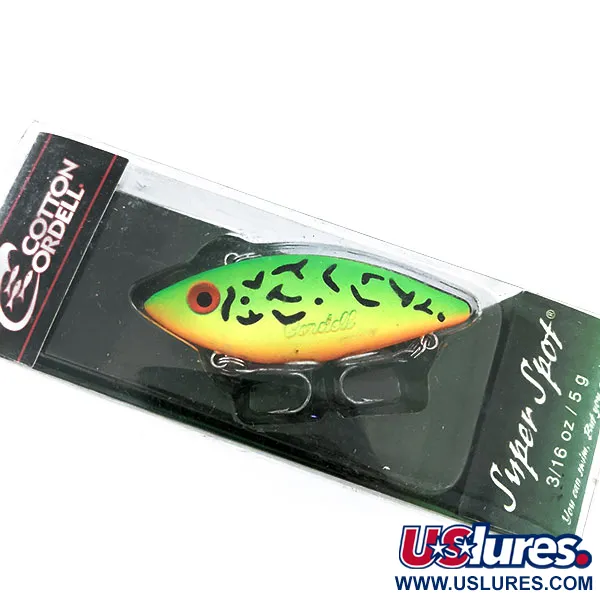  Cotton Cordell Super Spot, Fire Tiger, 5 г, воблер #16185